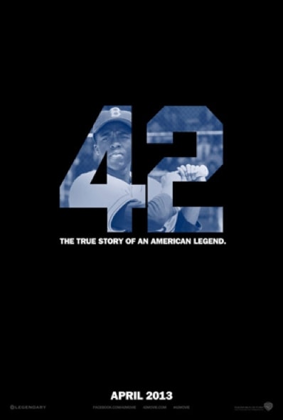 42 movie poster — The True Story of an American Legend